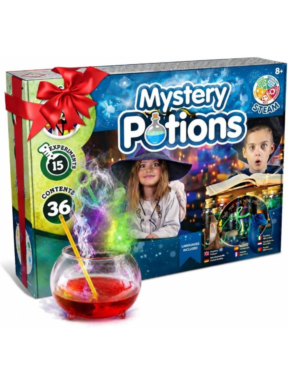 Magic Potions Kit for Kids - DIY Potion Making Set, Cauldron Toy & Craft Gift
